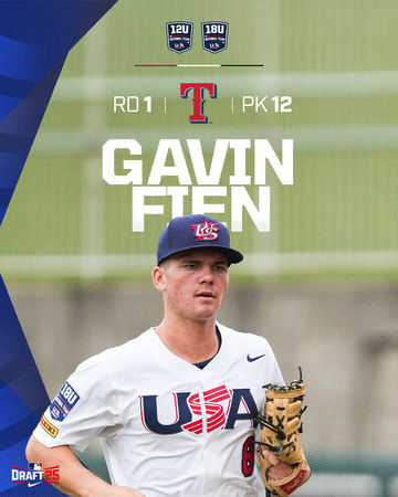 ▲費恩(Gavin Fien)。(圖/截自X:USA Baseball)