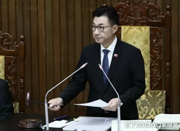 ▲身心障礙者權益保障法 部分條文修正草案 三讀 江啟臣 立法院院會。(圖/記者屠惠剛攝)