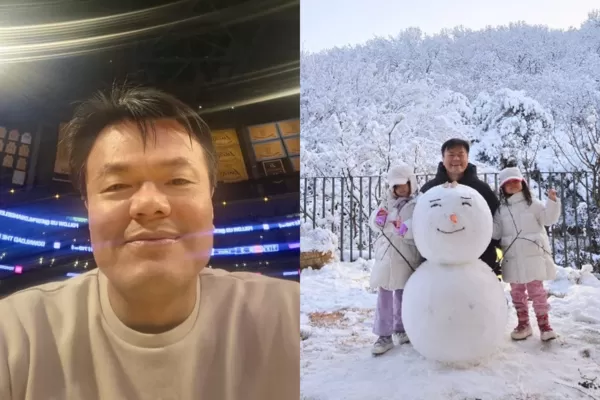 ▲▼朴軫永曬父女同框照!女兒真面目「根本複製貼上」。(圖/翻攝自Instagram/asiansoul_jyp)