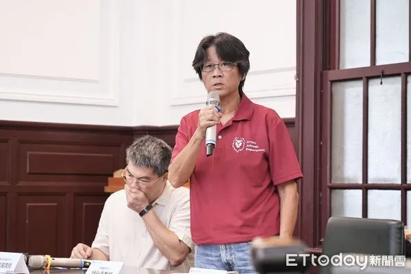 ▲▼ 臺師大本校女子足球隊事件處理進度說明 -周台英。(圖/記者黃克翔攝)