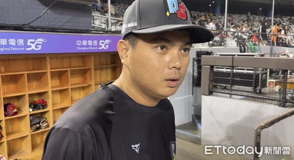 ▲中信兄弟蔡齊哲。(圖/記者楊舒帆攝)