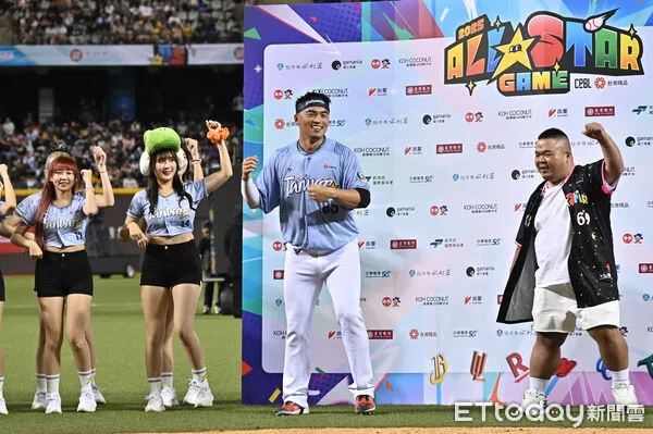 ▲▼2025中職明星賽,朱育賢。(圖/記者李毓康攝)
