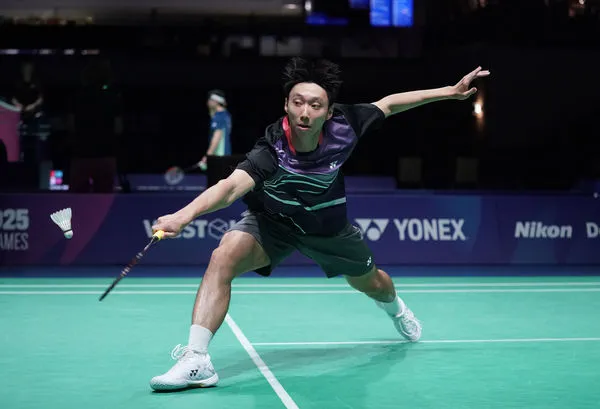 ▲蘇力揚、黃瀞平、男雙陳子睿與林煜傑、女雙楊筑云。(圖/大專體總提供)