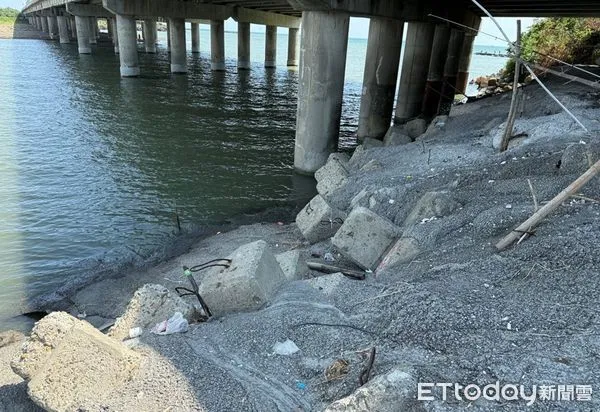 ▲二仁溪過去因非法熔煉業嚴重污染,如今整治進入第二期,中央覈定13億經費支援。(記者林東良翻攝,下同)