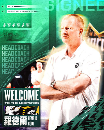 ▲雲豹新任主帥大有來頭,羅德爾曾是德國男籃總教練。(圖/雲豹提供)