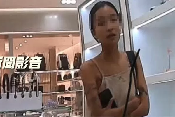 ▲▼張女行竊法國精品髮夾「髮上珠寶」被逮,坦承不諱。(圖/社會事新聞影音提供,下同)