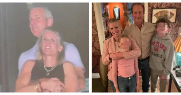 克莉絲汀在Coldplay演唱會親吻鏡頭風波後成為焦點,背景也曝光,丈夫出身波士頓名門。(圖/翻攝自Tik Tok、 臉書)