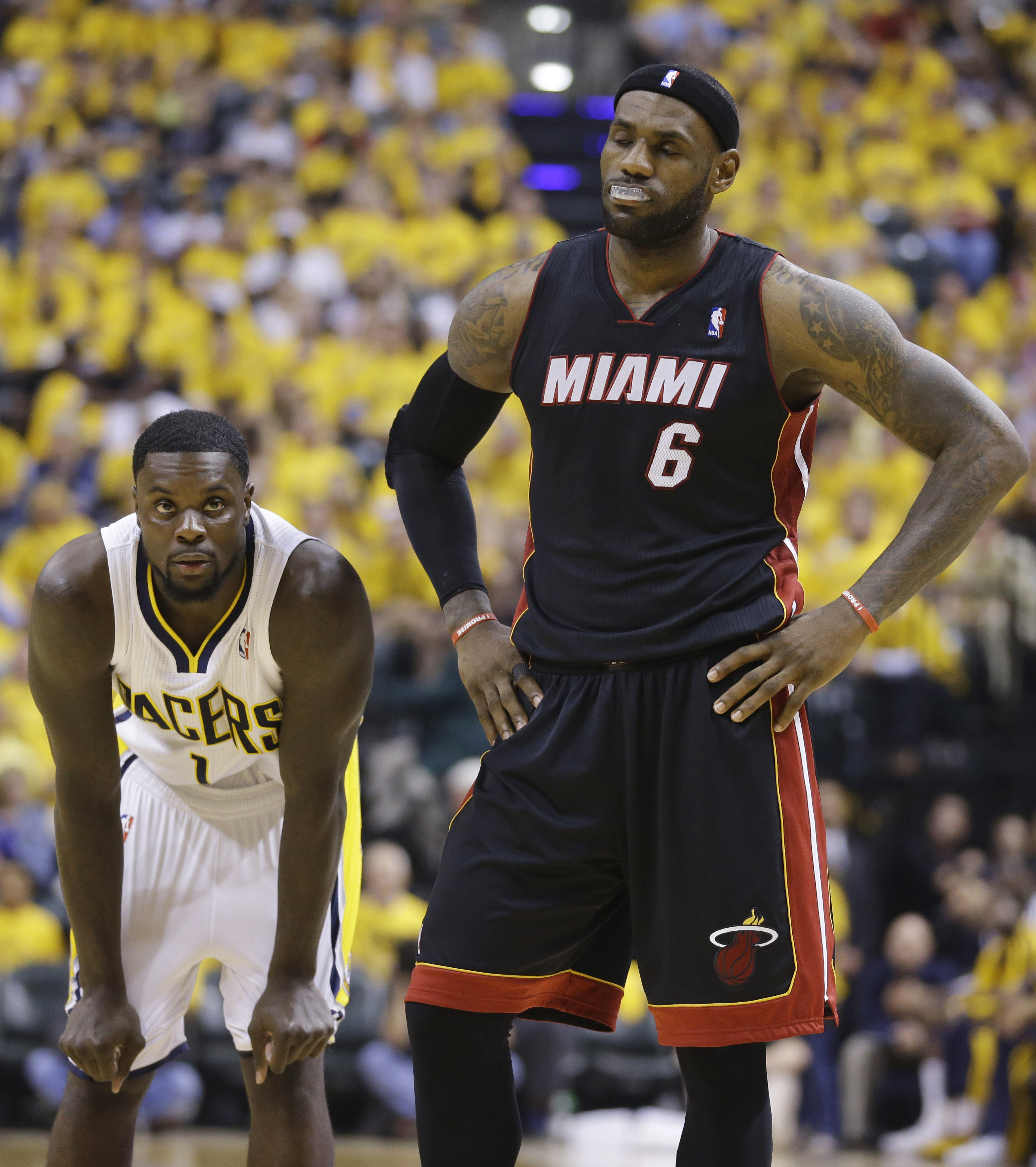 ▲▼溜馬史蒂文森;熱火詹姆斯。(圖/達志影像/美聯社)