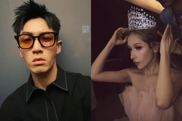 ▲▼柯震東分手蕭亞軒11年罕互動「閃現貼文留言」。(圖/翻攝自Threads/kaikaiko、hsiaoelva)