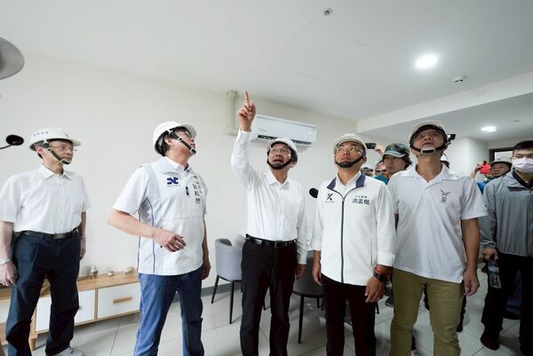▲▼ 新北市長視察泰山首座社宅工程114年底招租 。(圖/新北市政府城鄉發展局提供)