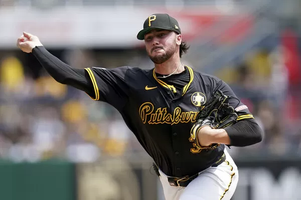 ▲斯金斯(Paul Skenes)奪賽季第15場優質先發。(圖/達志影像/美聯社)