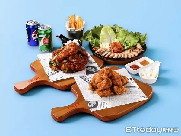 ▲▼bb.q CHICKEN推出「爸氣豪爽餐」。(圖/業者提供)