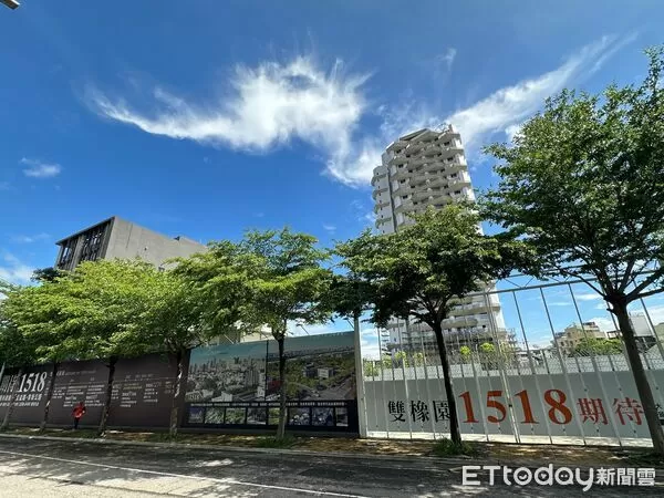 ▲▼ 雙橡園1518,單元二鳥瞰 。(圖/記者陳筱惠攝)