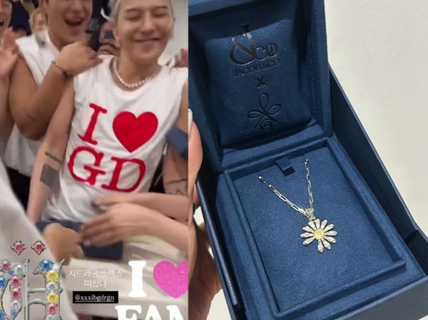 ▲G-DRAGON送給舞者一人一條3.5萬元項鍊。(圖/翻攝自G-DRAGON IG)
