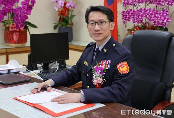 ▲甘炎民接任屏東縣政府警察局長。(圖/屏東縣政府警察局提供)