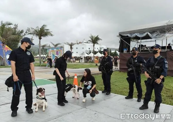 ▲「恆春熱」國際音樂祭登場,恆春警實施安全維護及交通疏導。(圖/記者陳崑福翻攝)