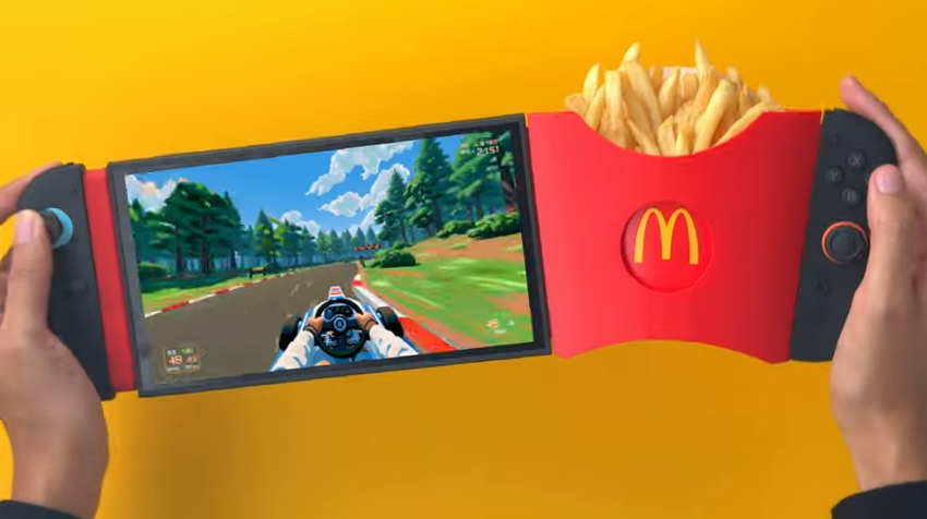 ▲▼Switch2玩家自製「GamiFries」薯條容器。(圖/翻攝自YouTube/user7R135)