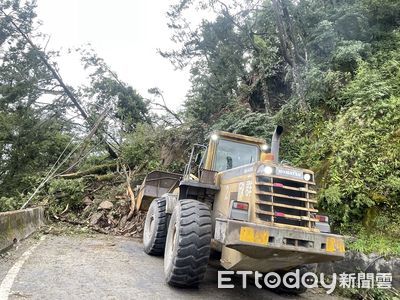 快訊／山區大雨！中橫94.5K大規模崩塌　梨山往大禹嶺中斷