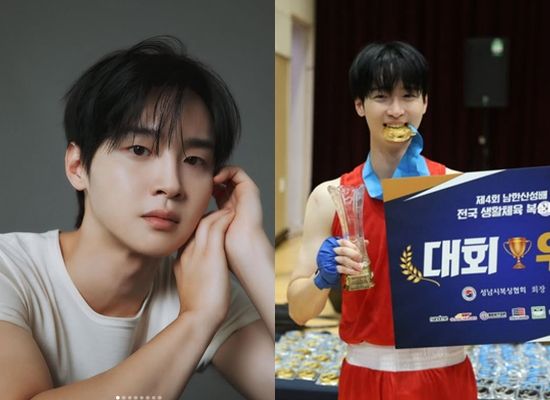 ▲張東潤帥氣外型掀起暴動。(圖/翻攝自張東潤IG)