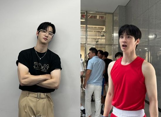 ▲張東潤帥氣外型掀起暴動。(圖/翻攝自張東潤IG)