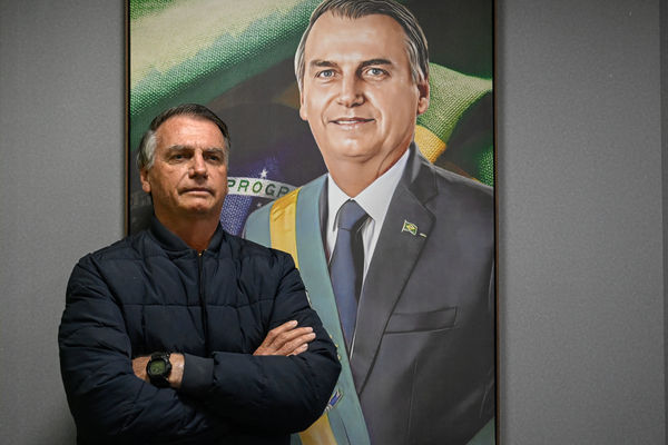 ▲▼巴西前總統波索納洛(Jair Bolsonaro)。(圖/路透)