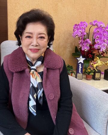 ▲▼姚小章2月回台與陳淑芳參加同學會。(圖/翻攝自臉書)