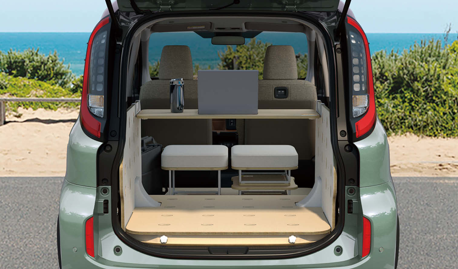 ▲TOYOTA日規Sienta小改款、推出JUNO戶外車型。(圖/翻攝自TOYOTA.JP)