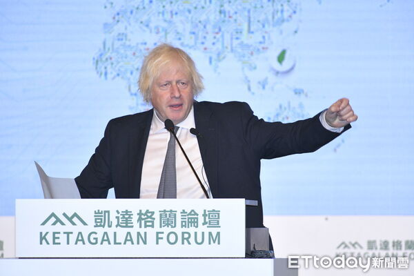 ▲▼第9屆「凱達格蘭論壇:2025印太安全對話」5日舉行。今年論壇特別邀請英國前首相強生(Boris Johnson)及法國前國民議會議長戴扈傑(François de Rugy)分別發表專題演講。(圖/記者湯興漢攝)