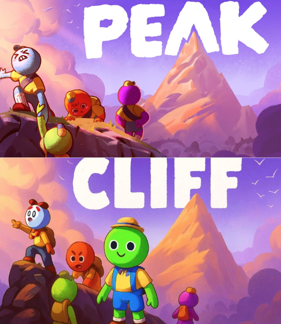 ▲▼《PEAK》太紅遭抄襲。(圖/翻攝自《PEAK》、《CLIFF》)
