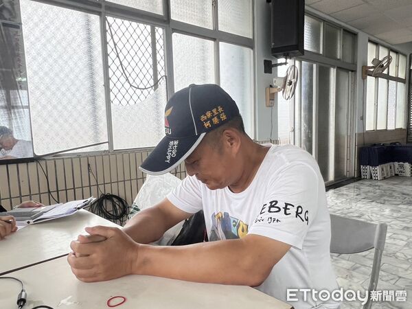 ▲七股西潭里里長柯勝強。(圖/記者蘇晏男攝)