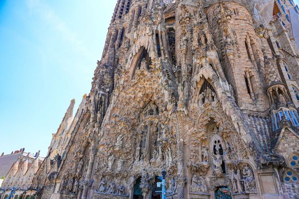 ▲▼聖家堂(Sagrada Família)。(圖/部落客混血珊莎的奇幻旅程授權提供)