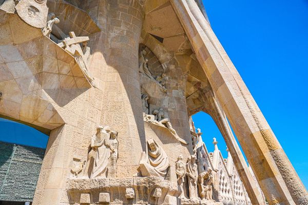 ▲▼聖家堂(Sagrada Família)。(圖/部落客混血珊莎的奇幻旅程授權提供)