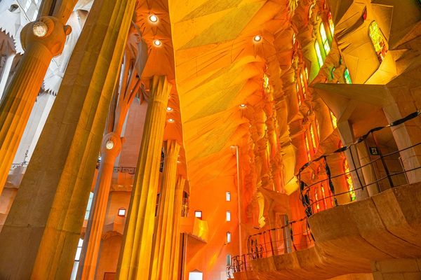 ▲▼聖家堂(Sagrada Família)。(圖/部落客混血珊莎的奇幻旅程授權提供)