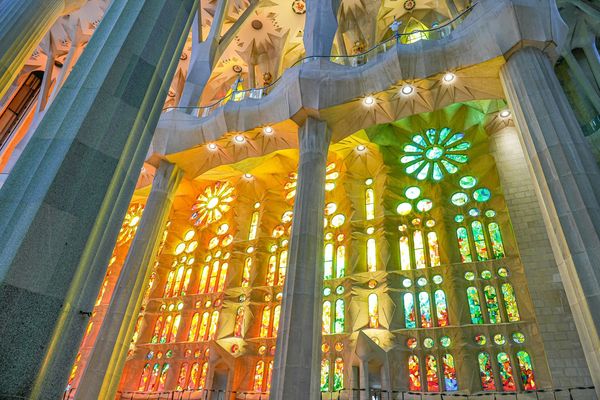 ▲▼聖家堂(Sagrada Família)。(圖/部落客混血珊莎的奇幻旅程授權提供)