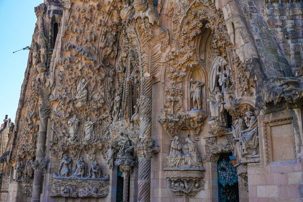 ▲▼聖家堂(Sagrada Família)。(圖/部落客混血珊莎的奇幻旅程授權提供)