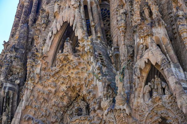 ▲▼聖家堂(Sagrada Família)。(圖/部落客混血珊莎的奇幻旅程授權提供)