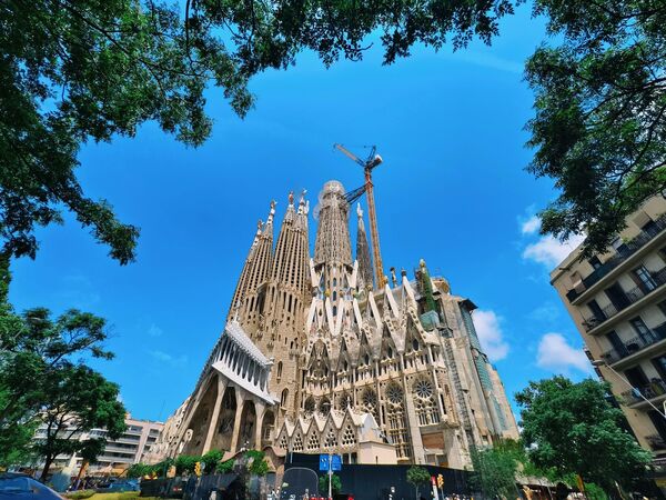 ▲▼聖家堂(Sagrada Família)。(圖/部落客混血珊莎的奇幻旅程授權提供)