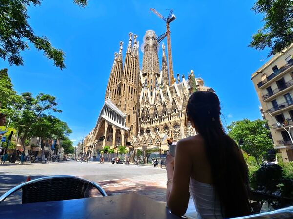 ▲▼聖家堂(Sagrada Família)。(圖/部落客混血珊莎的奇幻旅程授權提供)