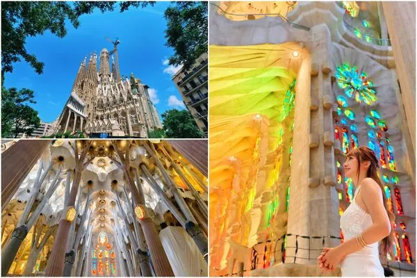 ▲▼聖家堂(Sagrada Família)。(圖/部落客混血珊莎的奇幻旅程授權提供)