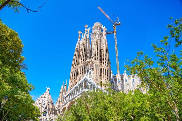 ▲▼聖家堂(Sagrada Família)。(圖/部落客混血珊莎的奇幻旅程授權提供)
