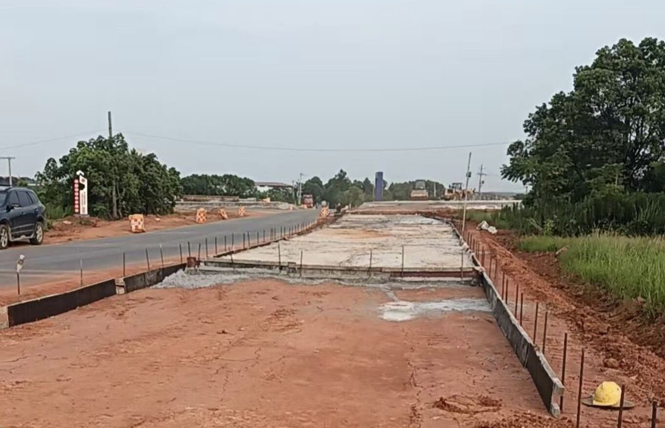 ▲游姓農民工外出務工的工程項目。(圖/翻攝極目新聞)