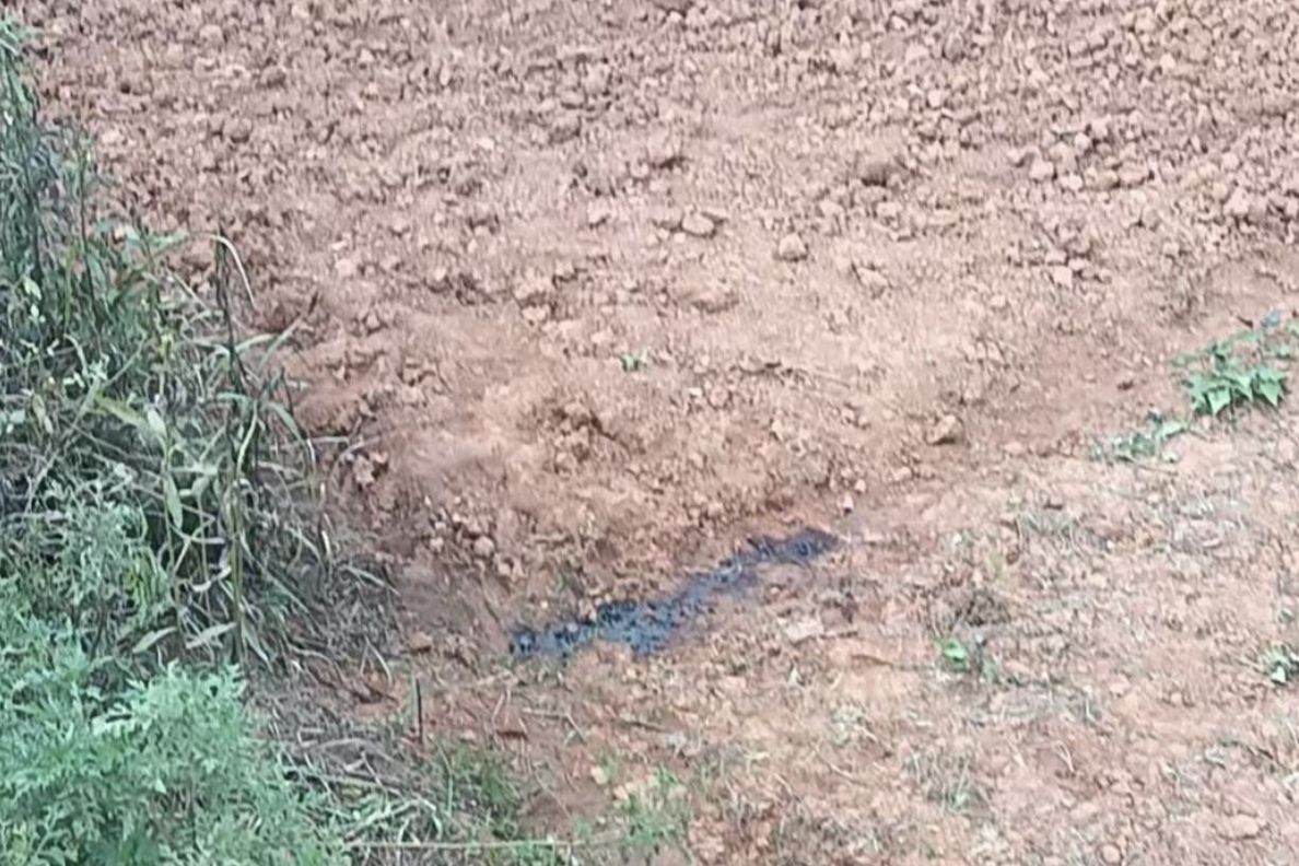 ▲游姓農民工被射殺的地點。(圖/翻攝極目新聞)