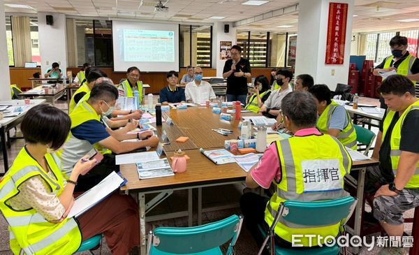 ▲基隆安樂區模擬6.9強震演練。(圖/記者郭世賢翻攝)