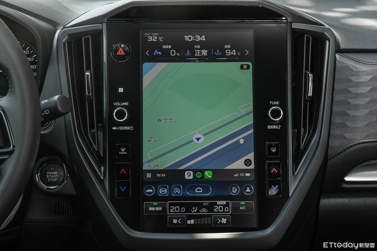 ▲速霸陸Forester提供汽油、油電2種選擇,入門汽油好開魅力不輸油電。(圖/記者徐煜展攝)