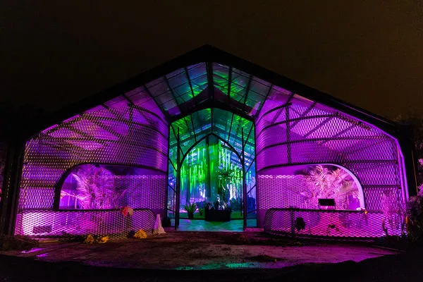 ▲自然圈農場《SensWave 波感溫室》即日起至10月31日試營運。(圖/自然圈農場提供)