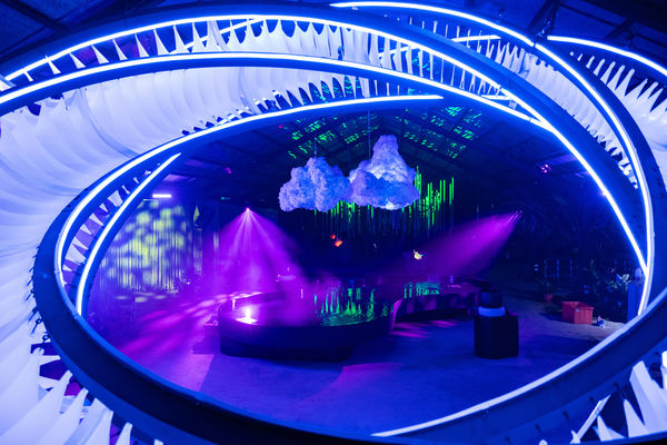 ▲自然圈農場《SensWave 波感溫室》即日起至10月31日試營運。(圖/自然圈農場提供)