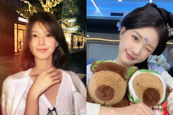 ▲▼張芷溪和解趙露思東家!新作海報1亮點曝結果。(圖/翻攝自微博/趙露思的微博)