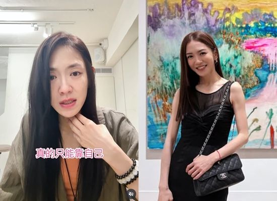 ▲楊千霈術後首露面。(圖/翻攝自楊千霈IG)