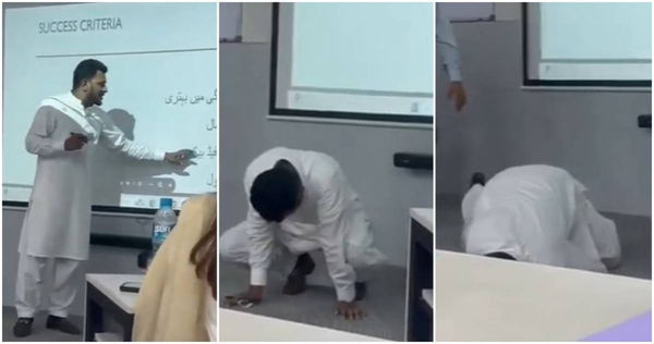 教師在上課時心臟病發當場死亡。(圖/翻攝X)