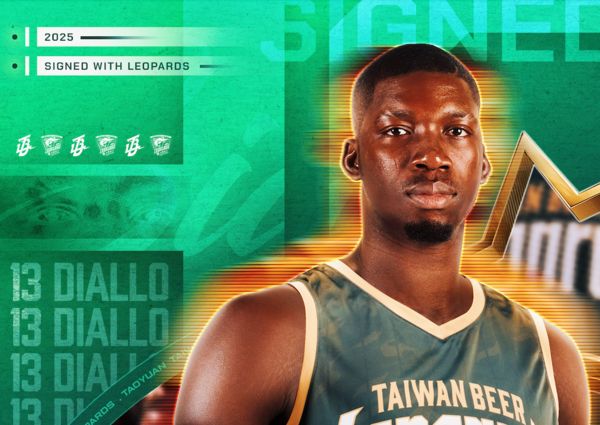 ▲雲豹網羅具有NBA資歷的前全美五星高中生迪亞洛加盟助陣。(圖/雲豹提供)